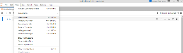 Show File Browser in Menu